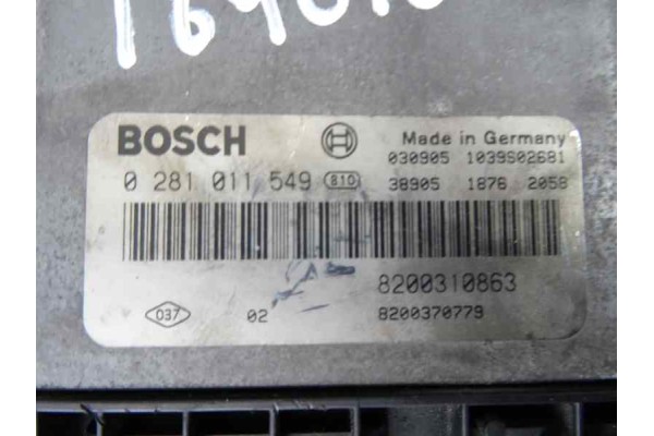 8200310863  CENTRALITA MOTOR UCE RENAULT SCENIC II (JM) Authentique 2007 8200310863 169016 RENAULT - 1