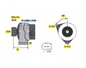 BOSCH 0 986 047 550 generator Catalog number of substitutes AS PL A0194 AS PL A0194 SEG AS PL A0194S BORG BECK BBA2789 FISPA A12