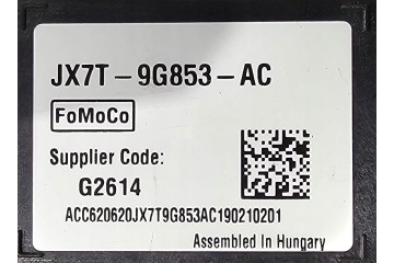 NEW ORG RADAR SPACING MODULE DISTRONIC FORD FOCUS MK4 IV JX7T 9G853 AC Catalog number of the part JX7T 9G853 AC FORD OE ORG
