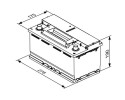 BATTERY BOSCH 70AH P START STOP EFB S4 RIGHT Model 70P