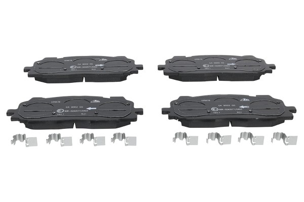 ATE 13 0470 5678 2 BRAKE PADS AUDI P A4 A5 A6 A7 A8 Q5 Q7 1 4 3 0 15