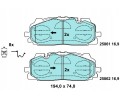 ATE 13 0470 5678 2 BRAKE PADS AUDI P A4 A5 A6 A7 A8 Q5 Q7 1 4 3 0 15 Product weight 4 kg