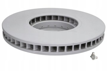 ATE 24 0136 0114 2 Brake disc Installation side front