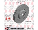 Brake disc Zimmermann 150 3478 52 FRONT LEFT BMW 5 6 7 1 PIECE Packaging status original