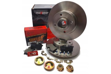 DISCS BEARING PADS REAR PEUGEOT 307 207 208
