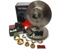 DISCS BEARING PADS REAR PEUGEOT 307 207 208 Installation side rear