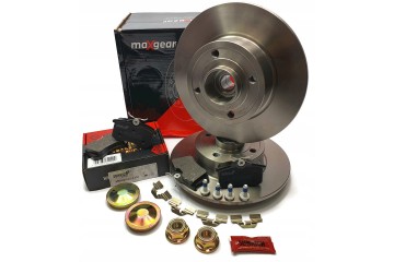 DISCS BEARING PADS REAR PEUGEOT 307 207 208 Installation side rear