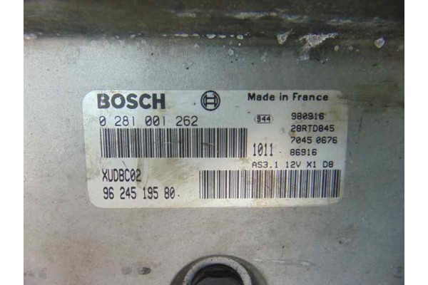 9624519580  CENTRALITA MOTOR UCE CITROEN XANTIA BERLINA 1.9 TD Armonia 9624519580 186890 CITROEN - 3