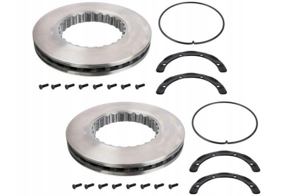BRAKE DISC FRONT REAR 409 8MMX45MM RVI C D MAGNUM MIDLUM PREMIUM 2 T