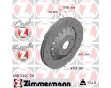 BRAKE DISC FRONT Zimmermann 100 3383 70 AUDI A3 RS3 1 PIECE Packaging status original