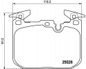 Brake pads Brembo OEM P 06 088X for BMW 1 F20 11 front Catalog number of the part P 06 088X