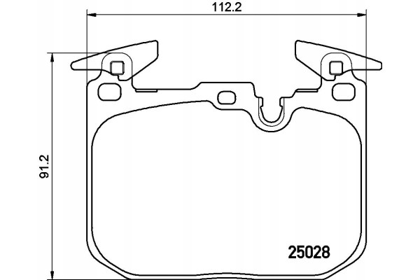 Brake pads Brembo OEM P 06 088X for BMW 1 F20 11 front Catalog number of the part P 06 088X