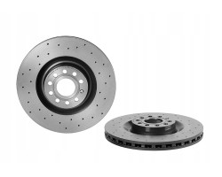 Brake disc Brembo VW Passat 2005 perforated ventilated