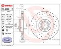 Brake disc Brembo VW Passat 2005 perforated ventilated Number of discs offered 1