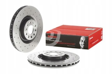 Brake disc Brembo VW Passat 2005 perforated ventilated Catalog number of the part 09 C892 1X