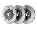 Brake disc Brembo VW Passat 2005 perforated ventilated Disc type perforated ventilated
