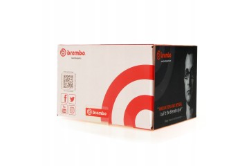 Brake disc Brembo VW Passat 2005 perforated ventilated Quality of parts according to GVO Q original with factory logo OEM OES