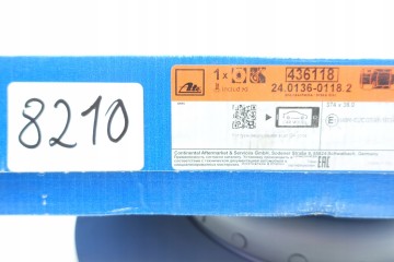 ATE BRAKE DISC BMW 5 BMW 6 BMW 7 436118 Car type passenger cars