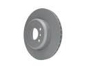 Brake disc ATE for BMW 5 F10 rear 345x24mm new 24 0124 0233 Catalog number of the part 24 0124 0233 2