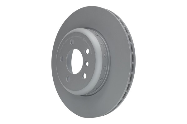 Brake disc ATE for BMW 5 F10 rear 345x24mm new 24 0124 0233 Catalog number of the part 24 0124 0233 2