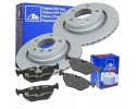 Brake disc ATE for BMW 5 F10 rear 345x24mm new 24 0124 0233 Version European