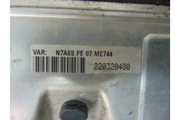 9638765980  CENTRALITA MOTOR UCE CITROEN XSARA FAMILIAR 1.6 16V Chrono 9638765980 186275 CITROEN - 2