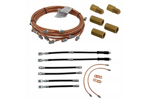 OPEL MERIVA A Brake hoses rigid copper Flexible rubber