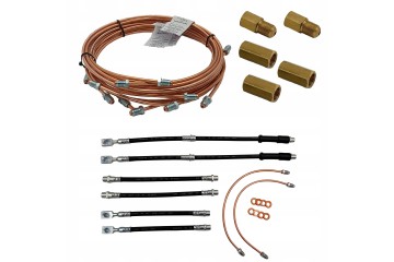 OPEL MERIVA A Brake hoses rigid copper Flexible rubber