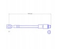 OPEL MERIVA A Brake hoses rigid copper Flexible rubber Quality of parts according to GVO Q original with factory logo OEM OES