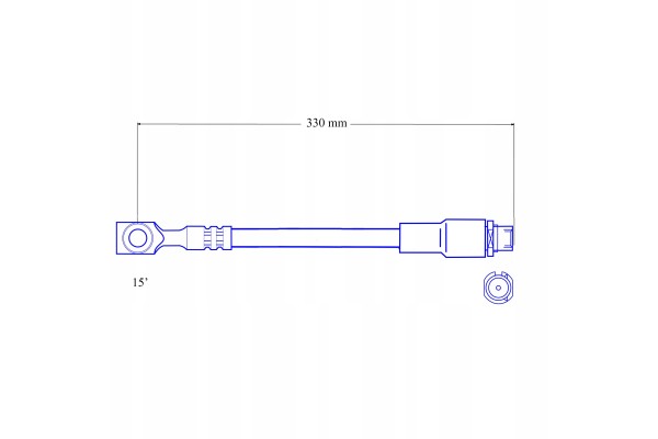 OPEL MERIVA A Brake hoses rigid copper Flexible rubber Quality of parts according to GVO Q original with factory logo OEM OES