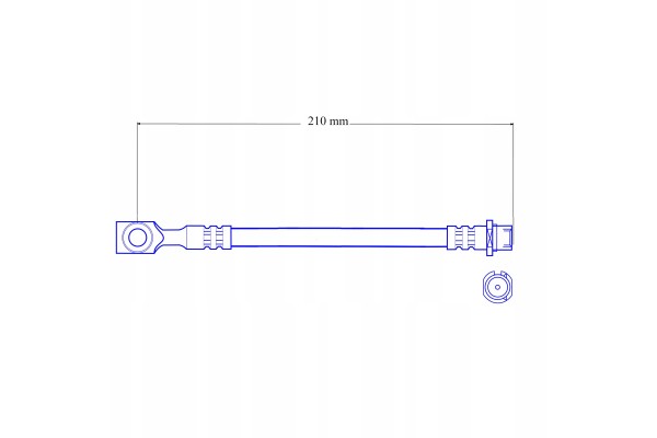 OPEL MERIVA A Brake hoses rigid copper Flexible rubber Product weight with unit packaging 3 kg