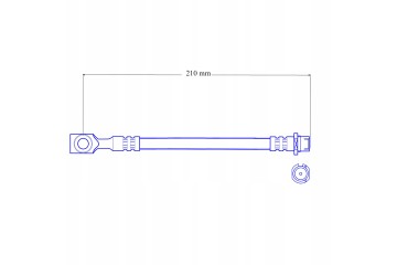 OPEL MERIVA A Brake hoses rigid copper Flexible rubber Product weight with unit packaging 3 kg