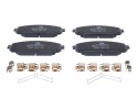 Front brake pads for Jeep Cherokee 2014 22070 with wear warning Catalog number of the part 13 0460 5689 2