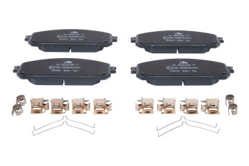 Front brake pads for Jeep Cherokee 2014 22070 with wear warning Catalog number of the part 13 0460 5689 2