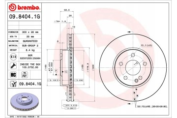 Brake kit disc brakes BREMBO KT 10 030 Part manufacturer Brembo