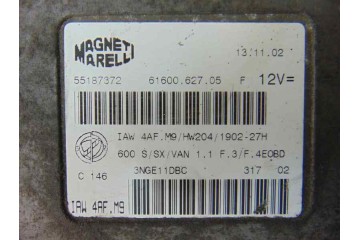 55187372 CENTRALITA MOTOR UCE FIAT SEICENTO (187) Active 55187372 186266 FIAT - 1