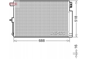 Condenser air conditioning DENSO DCN06019 Part manufacturer Denso