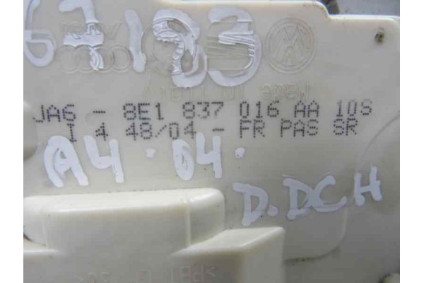 8E1837016AA CERRADURA PUERTA DELANTERA DERECHA AUDI A4 AVANT (8E)