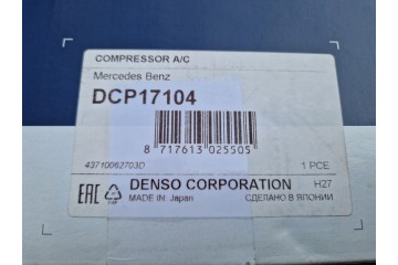 MERCEDES CLS C E GLK Compressor air conditioning PUMP Denso DCP17104 NEW OE Catalog number of substitutes A Z Meisterteile AZMT 