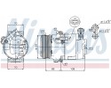 Compressor air conditioning NISSENS 89050 Part manufacturer Nissens