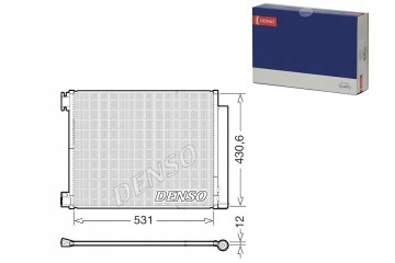 DENSO DCN23039 Condenser air conditioning Product weight with unit packaging 11 kg