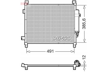 Condenser air conditioning DENSO DCN46031 Part manufacturer Denso