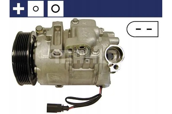 COMPRESSOR AIR CONDITIONING COMPRESSOR ACP 18 000S MAHLE Quality of parts according to GVO Q original with factory logo OEM OES