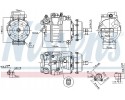 COMPRESSOR AIR CONDITIONING COMPRESSOR 890635 NISSENS VW Catalog number of substitutes ACAUTO AC 01DN173 ACAUTO AC 01DN173 AM AC