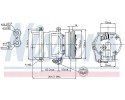 COMPRESSOR AIR CONDITIONING COMPRESSOR 89108 NISSENS Quality of parts according to GVO Q original with factory logo OEM OES