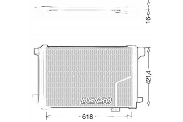 CONDENSER AIR CONDITIONING COOLER WITH DEHUMIDIFIER