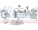 COMPRESSOR AIR CONDITIONING COMPRESSOR 89308 NISSENS Compressor ID PXV16
