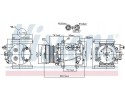 COMPRESSOR AIR CONDITIONING COMPRESSOR 89241 NISSENS Quality of parts according to GVO Q original with factory logo OEM OES