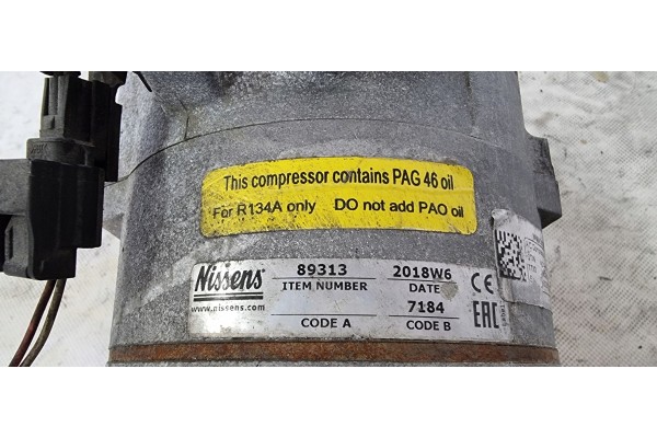 Nissens 89313 Compressor air conditioning Product weight with unit packaging 8 kg