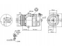 Nissens 89313 Compressor air conditioning Compressor ID DCS 17IC